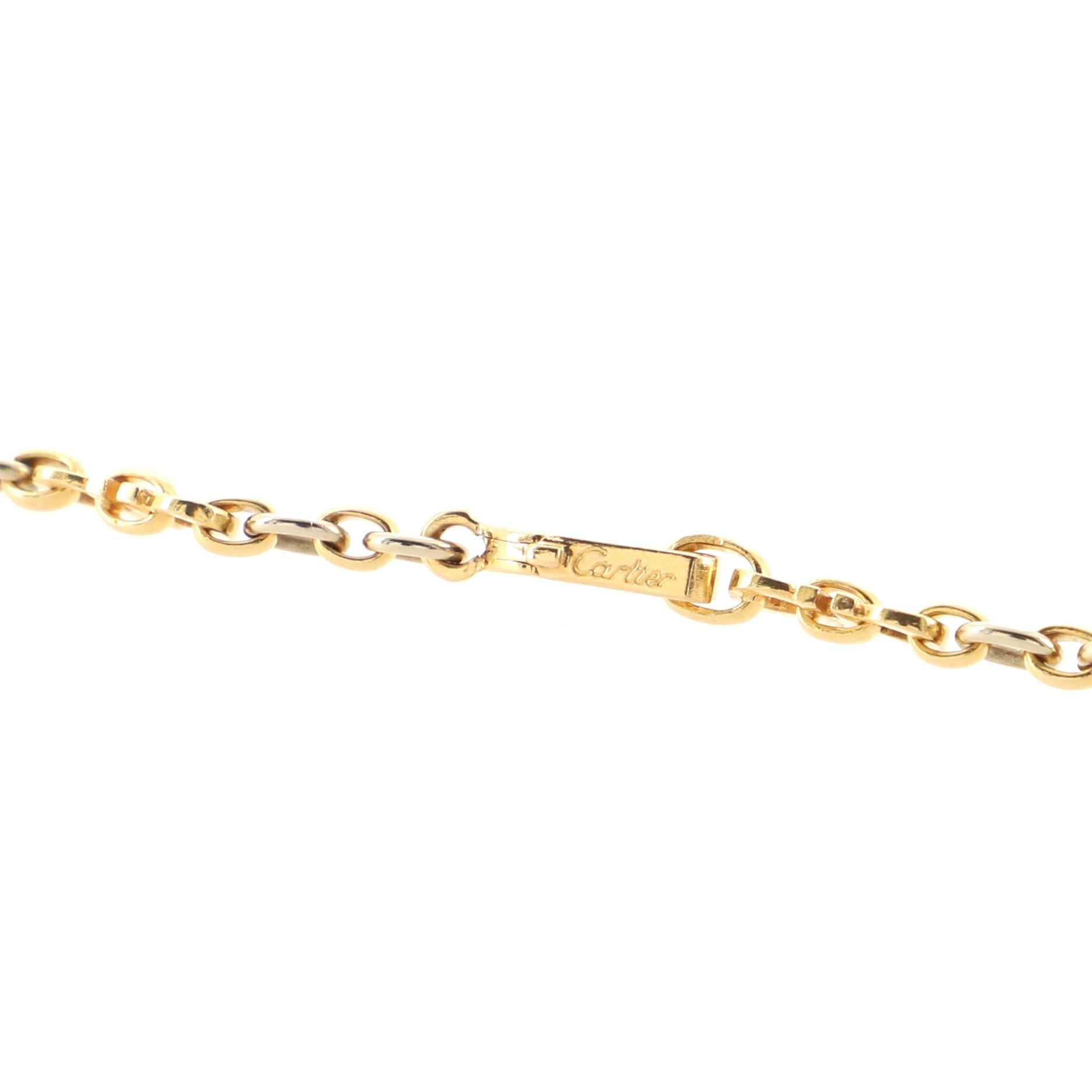 Vintage Chain Necklace 18K Yellow Gold