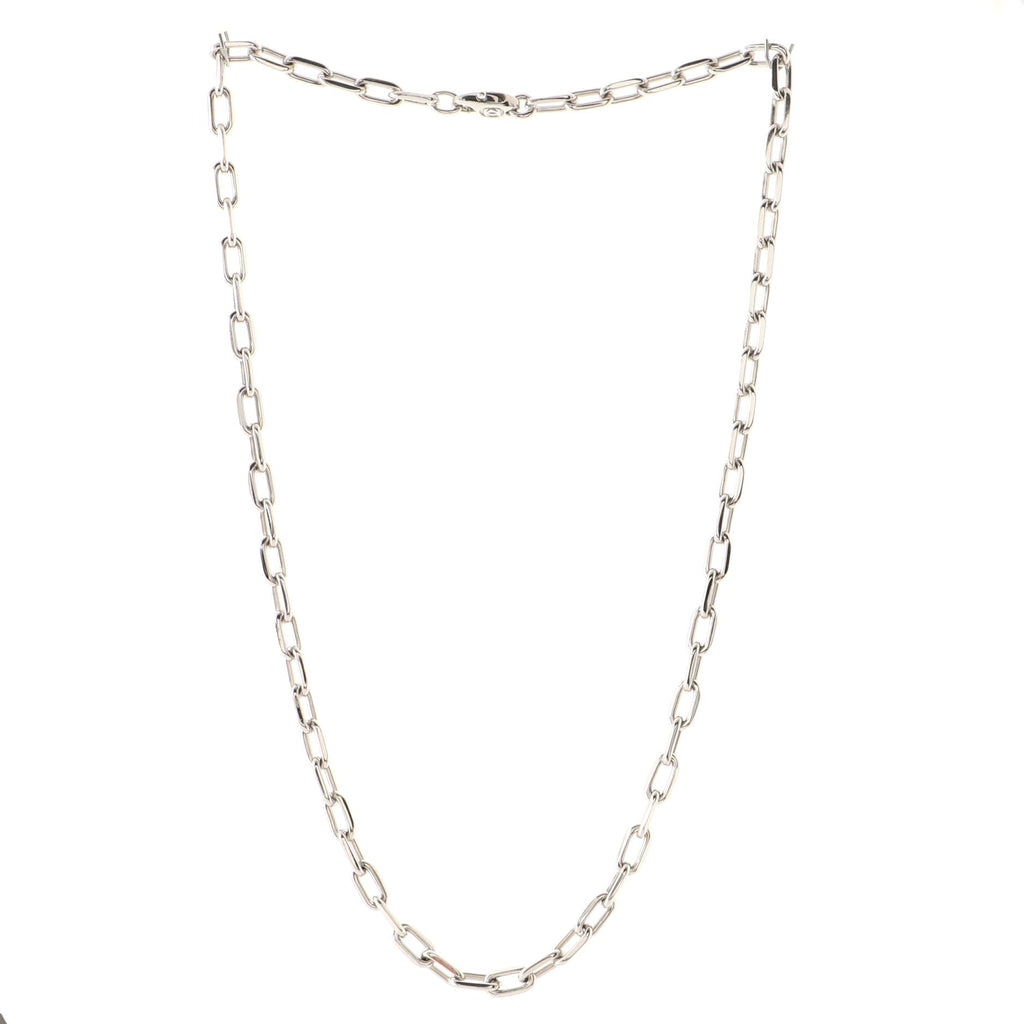 Spartacus Chain Necklace 18K White Gold