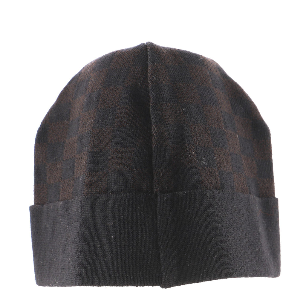 Beanie Damier Wool XS