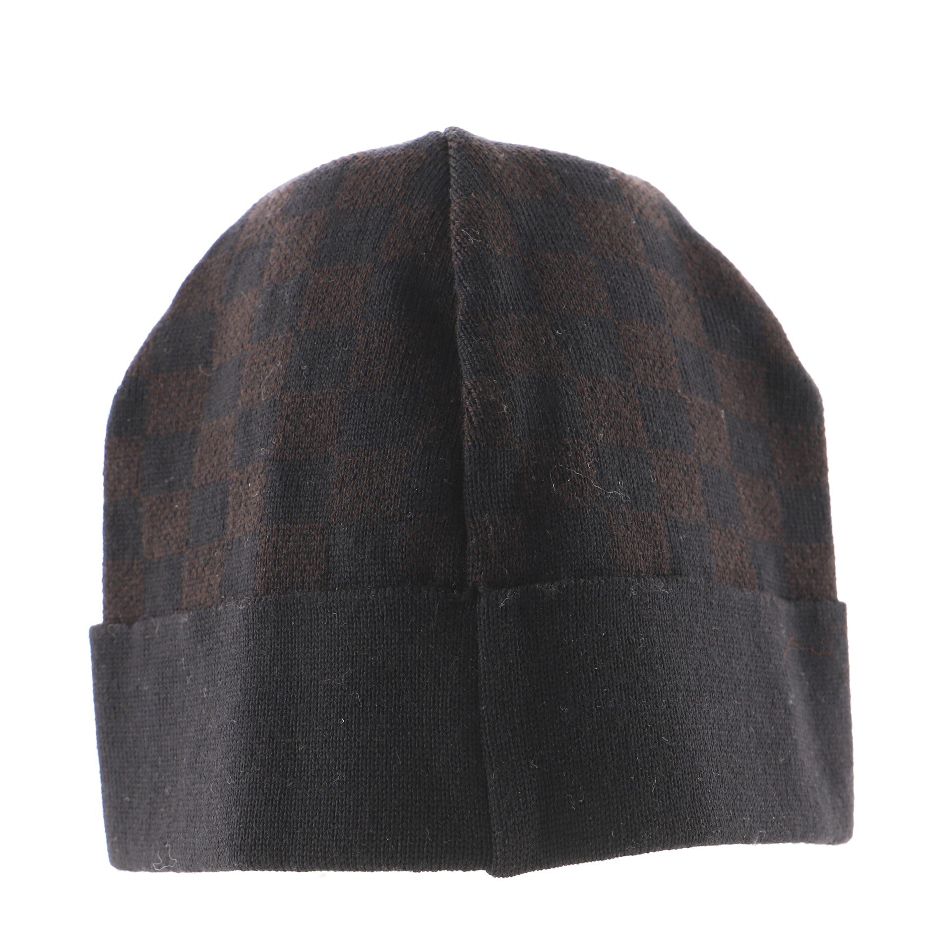 Beanie Damier Wool XS