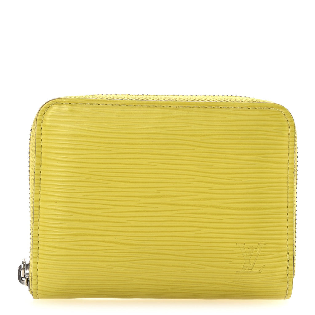 Epi Zippy Coin Purse Pistache