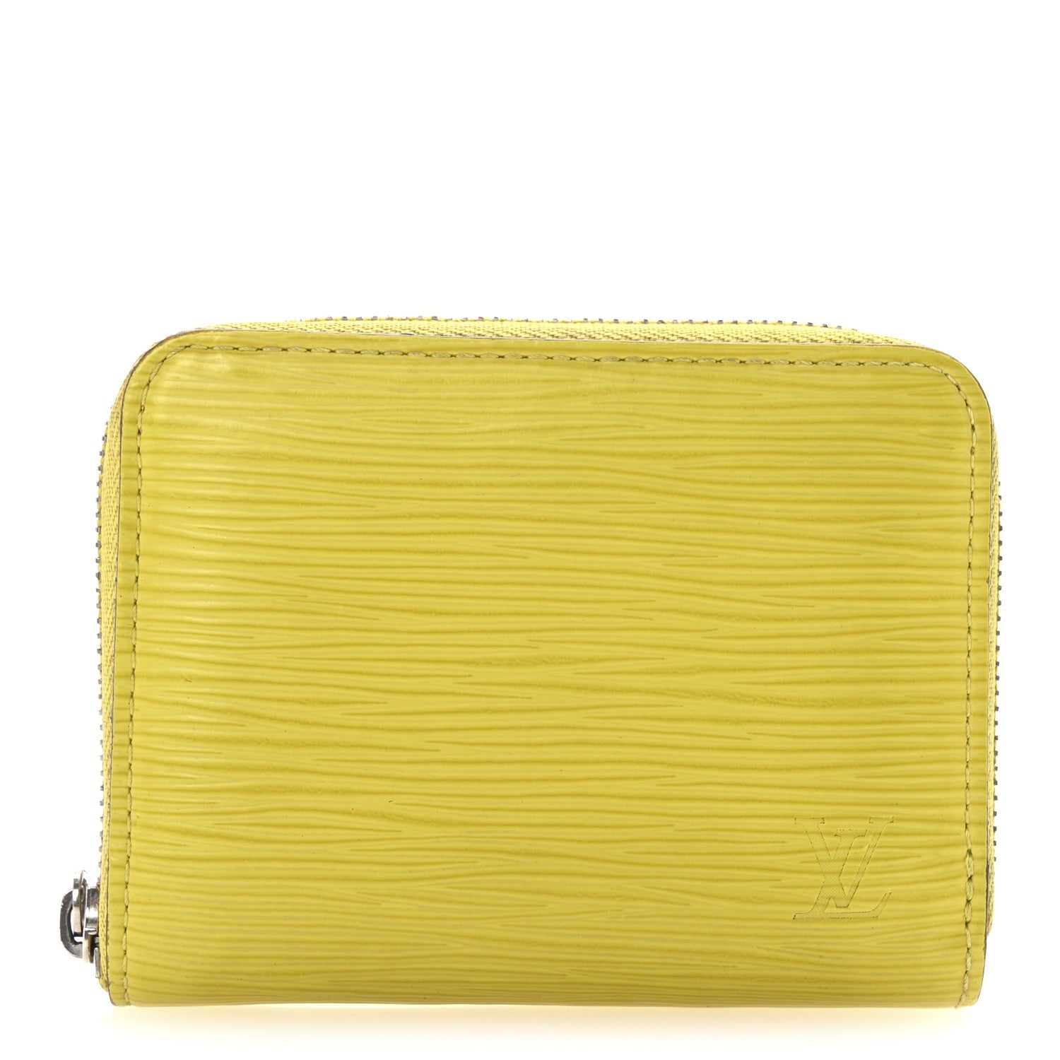 Epi Zippy Coin Purse Pistache