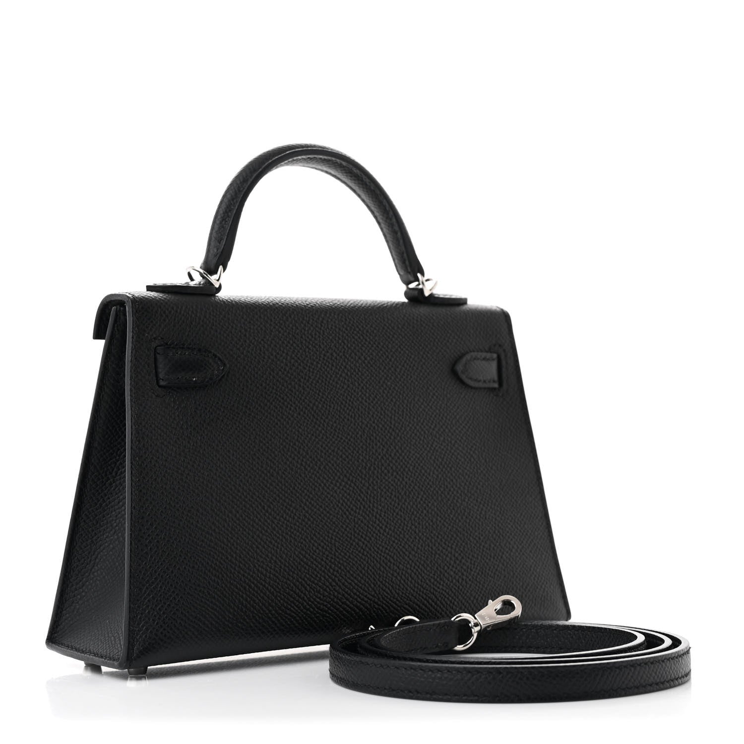 Epsom Mini Kelly Sellier 20 Black