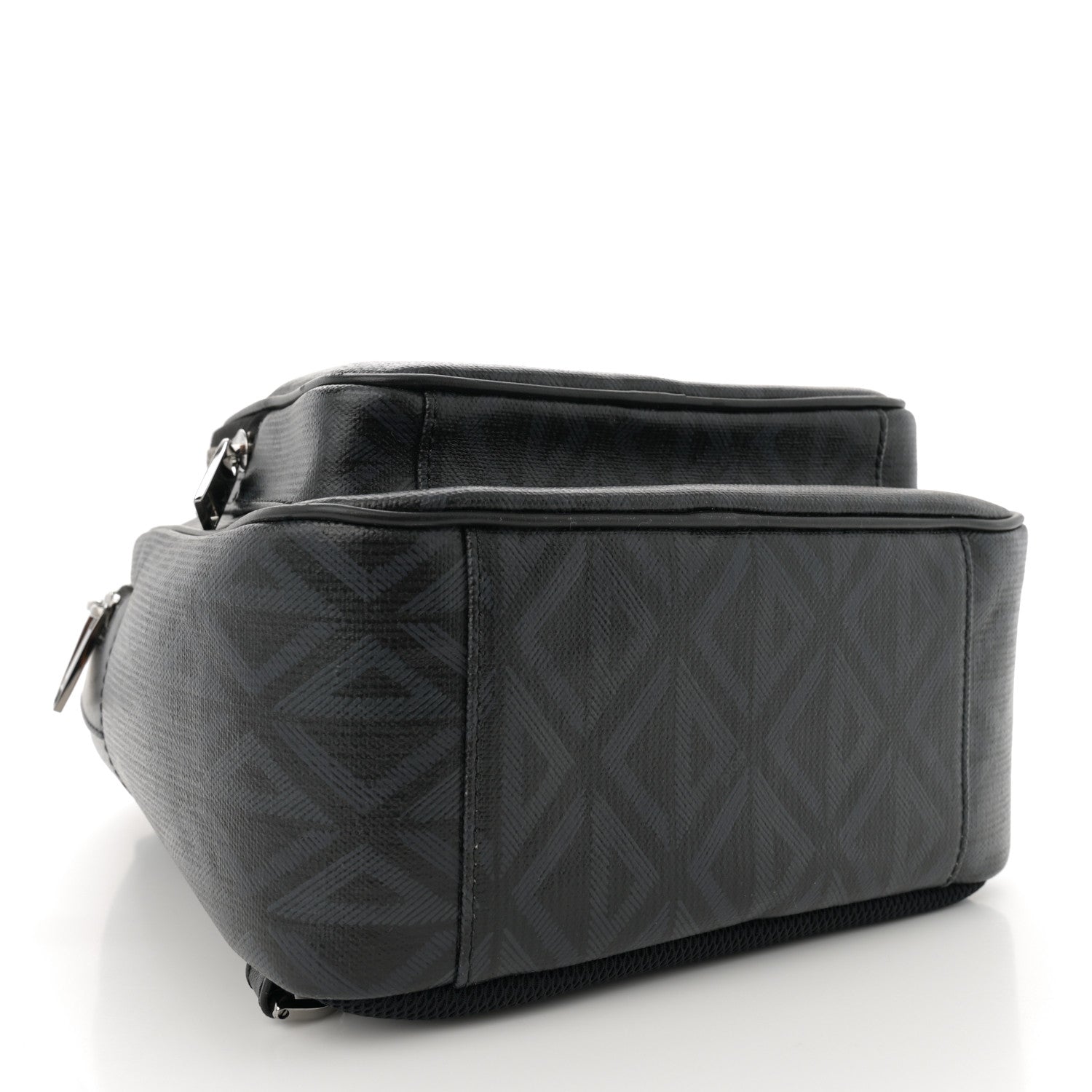 Coated Canvas CD Diamond Mini Rider Backpack Black