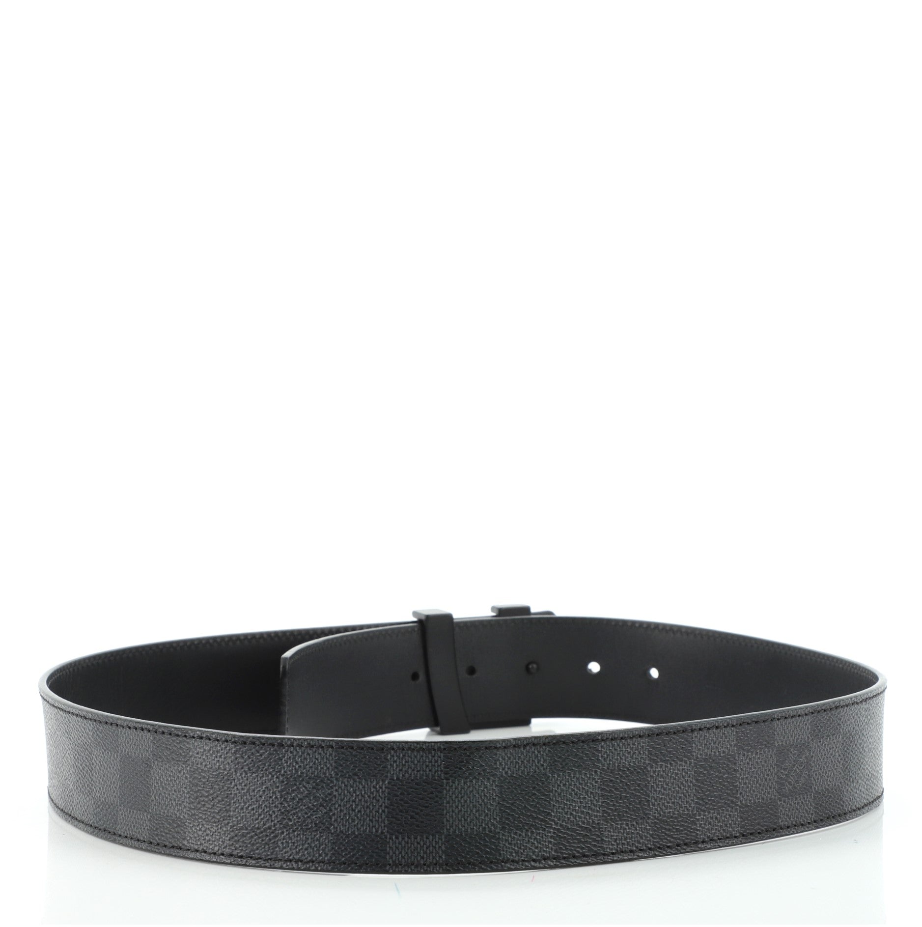 LV Initiales Belt Damier Graphite Wide 85