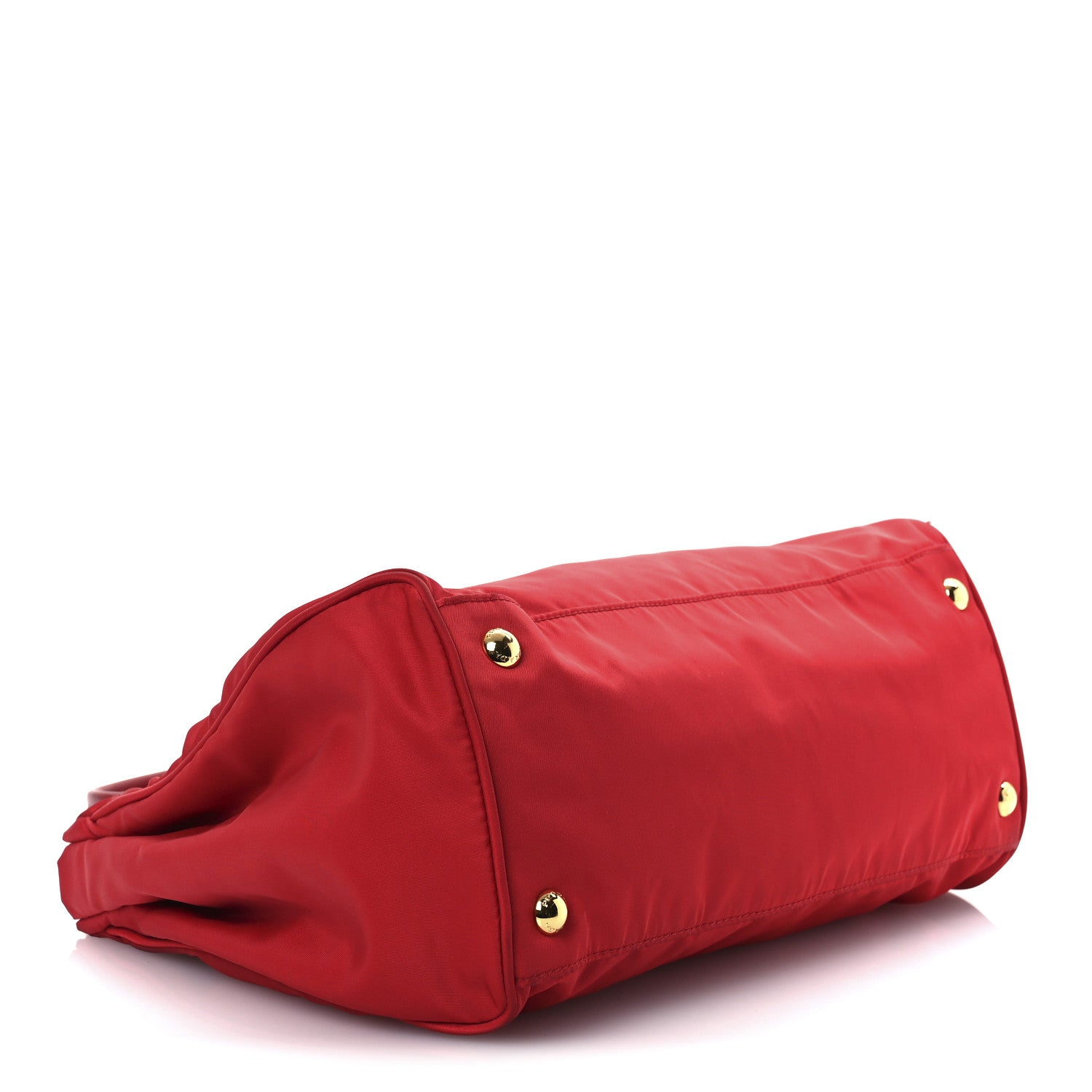 Tessuto Nylon Saffiano Tote Ibisco
