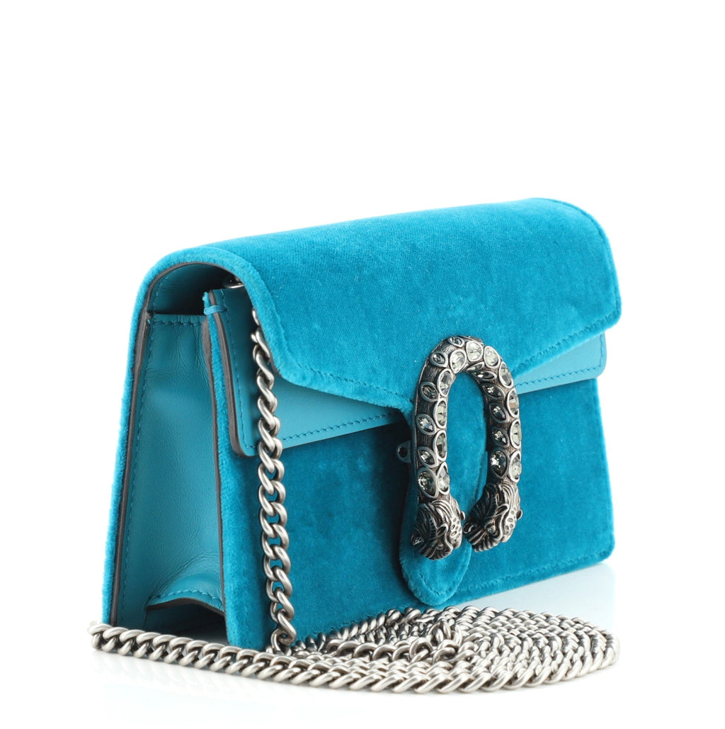 Dionysus Bag Velvet Super Mini
