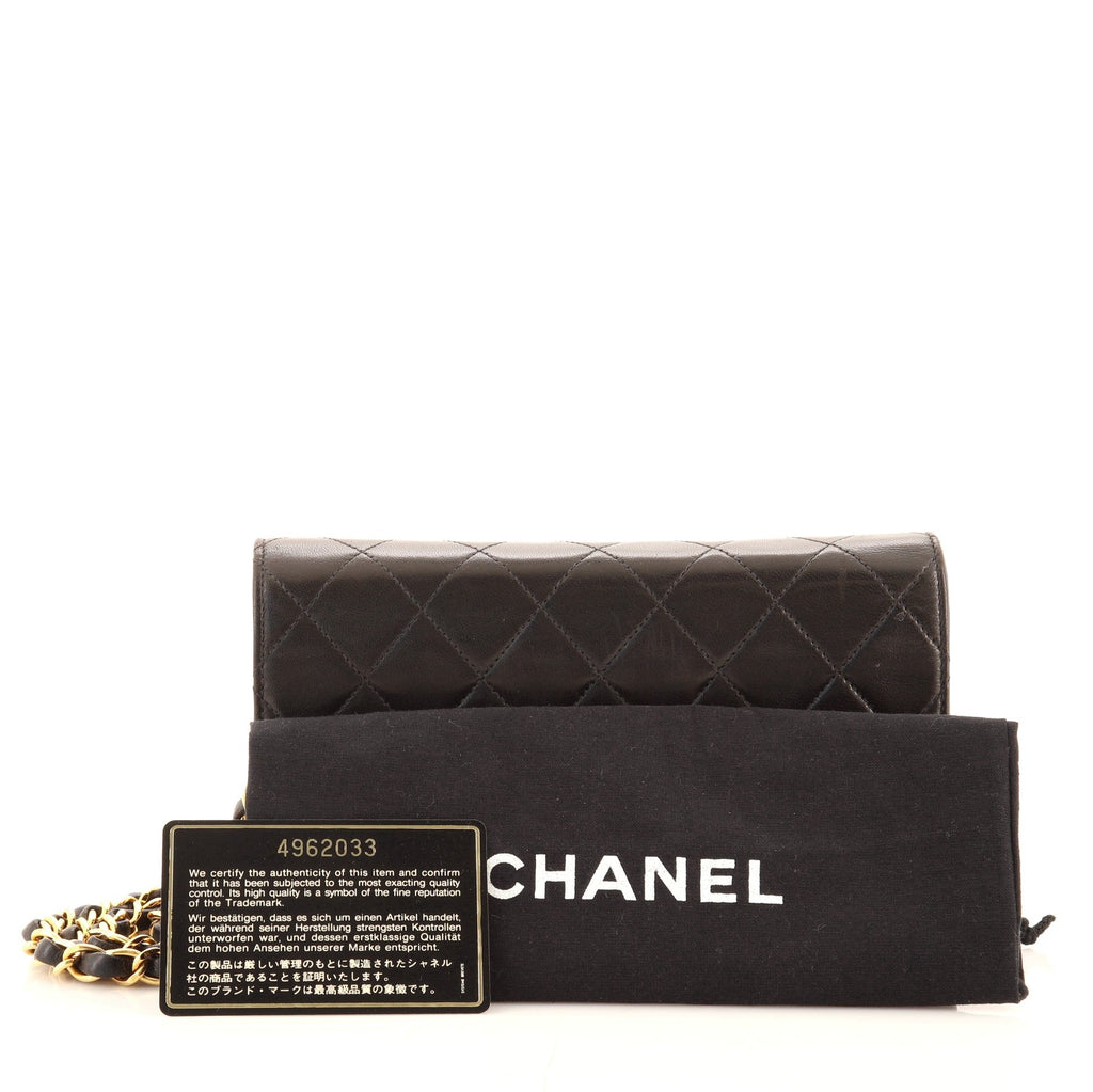 Vintage Full Flap Bag Quilted Lambskin Mini
