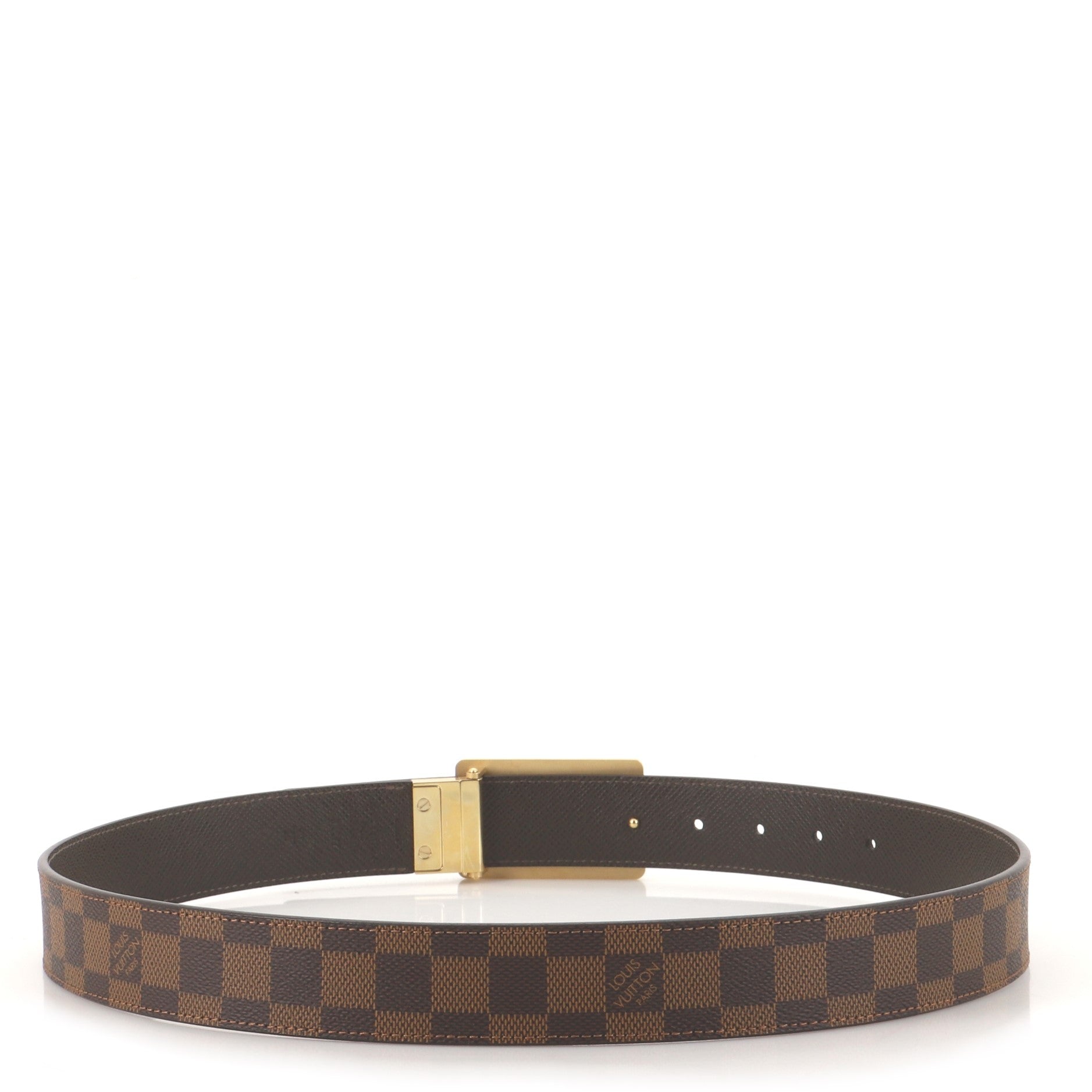 Inventeur Belt Damier Medium 90