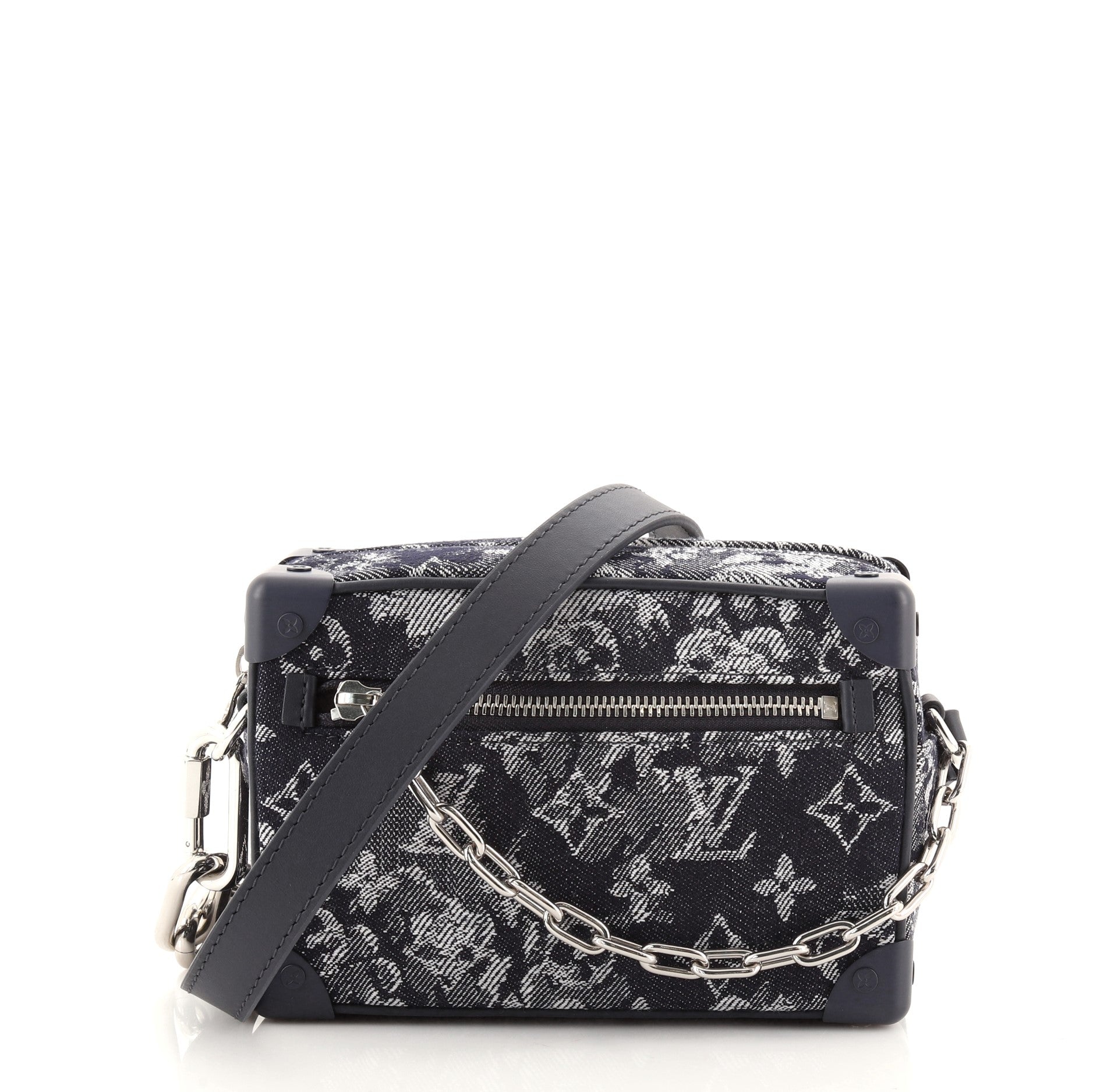 Soft Trunk Bag Monogram Tapestry Canvas Mini