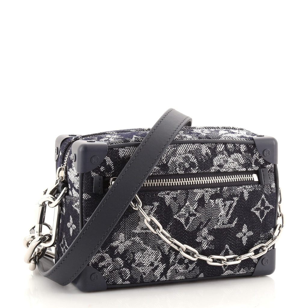 Soft Trunk Bag Monogram Tapestry Canvas Mini