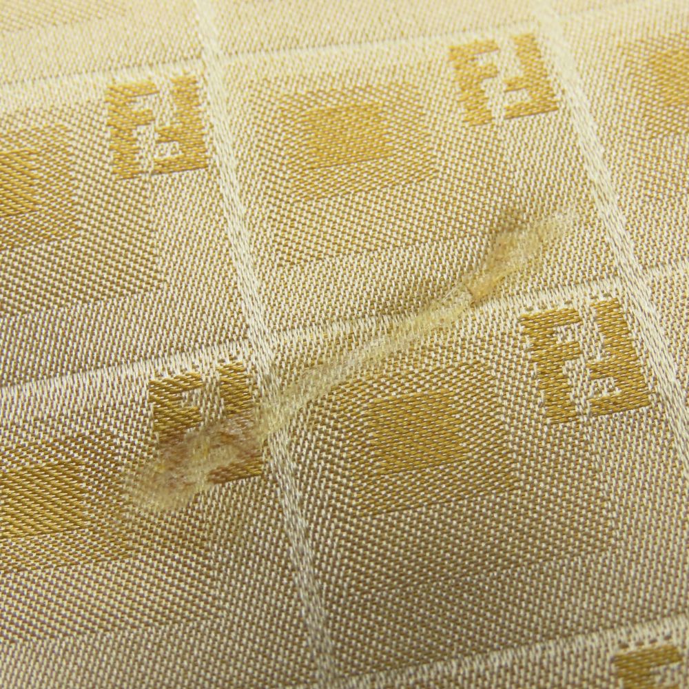 Fendi Zucca Pattern Silk Tie