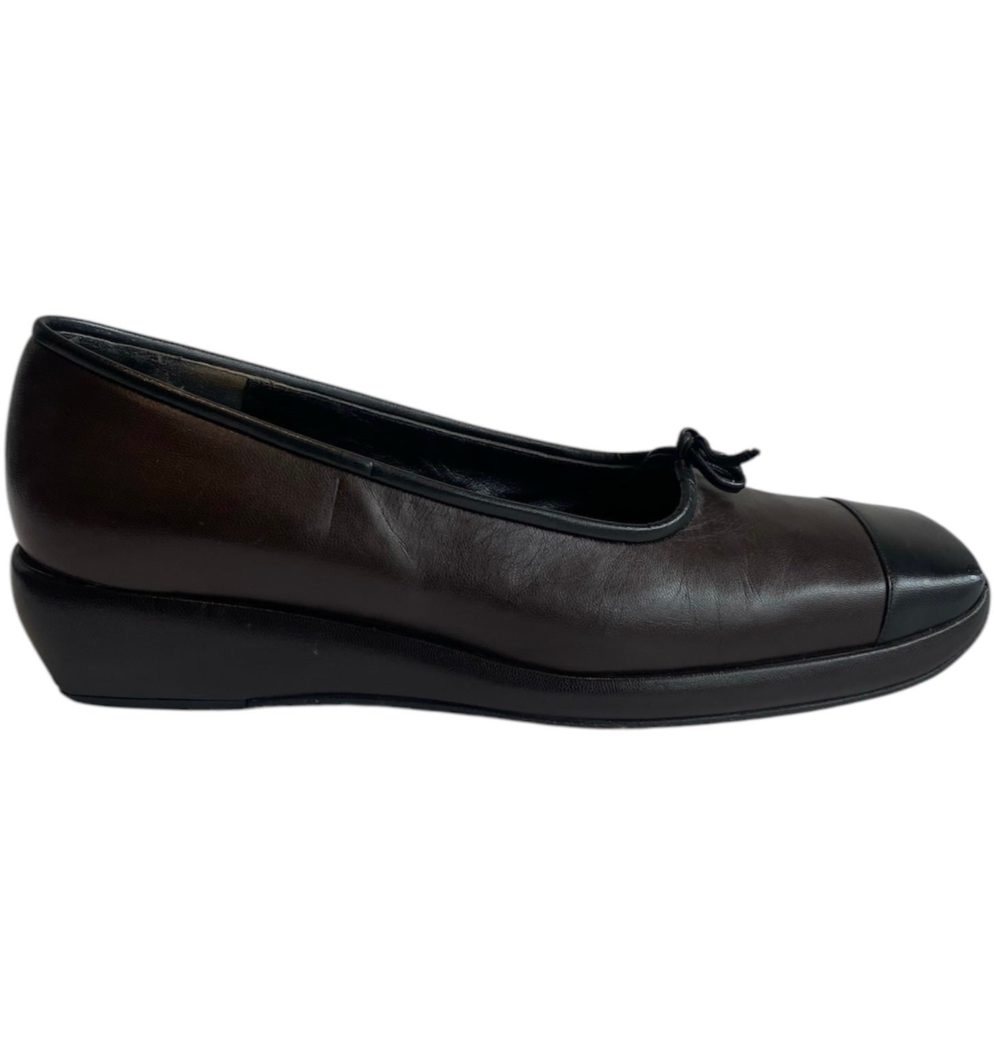 Chanel Vintage Wedge Flat - 38.5