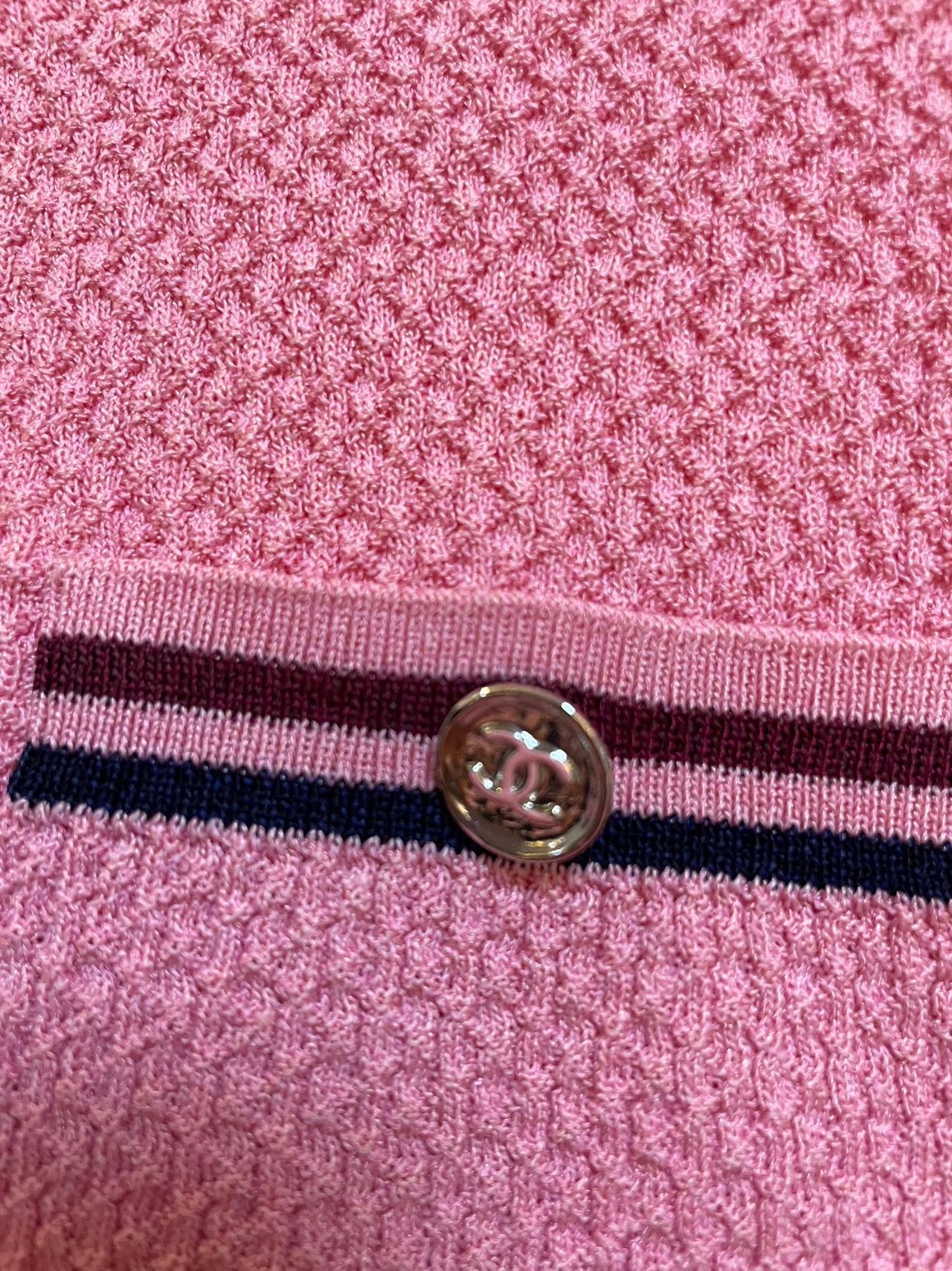 CHANEL 2023 Crew Neck Crop Top 34
