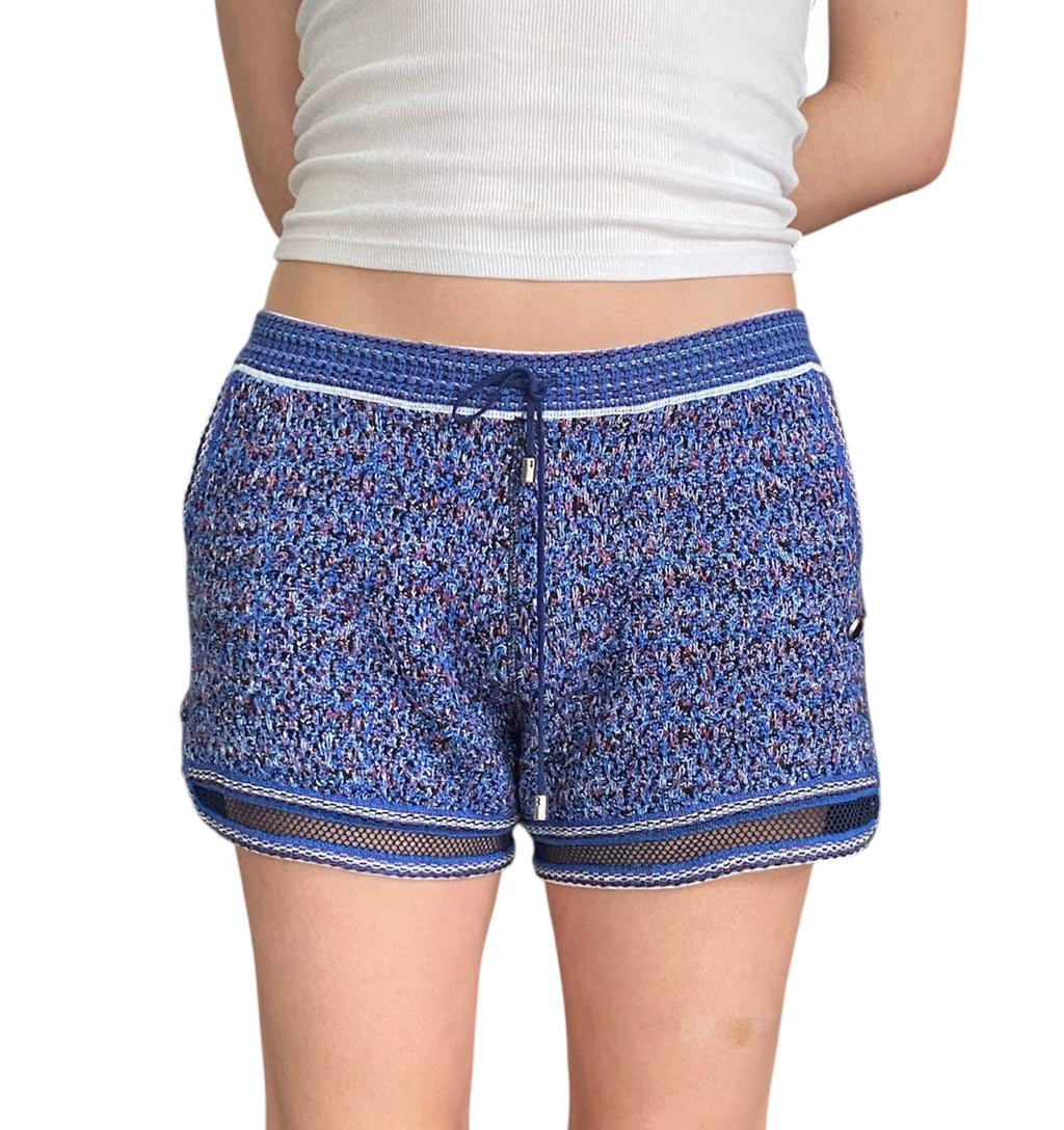 Chanel Blue Multicolour Shorts - 38