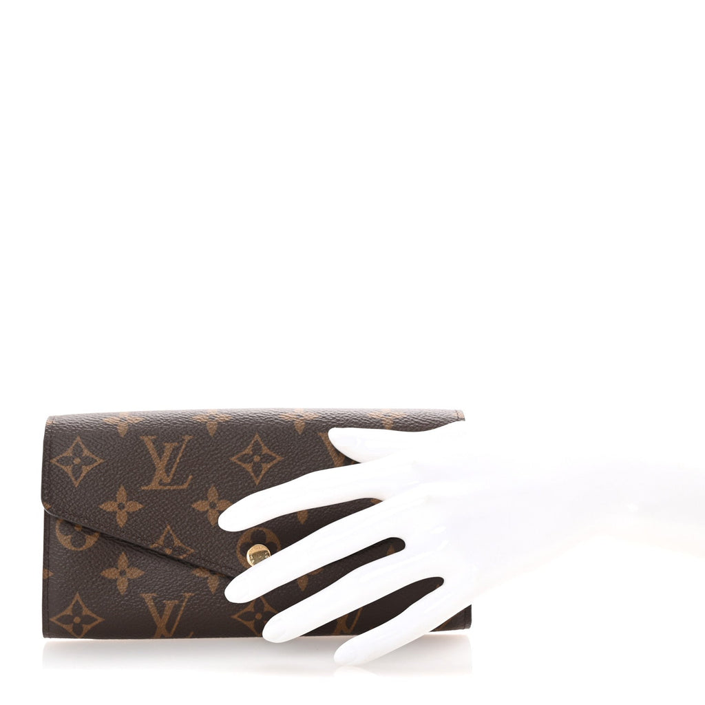 Monogram Sarah Wallet NM Rose Ballerine