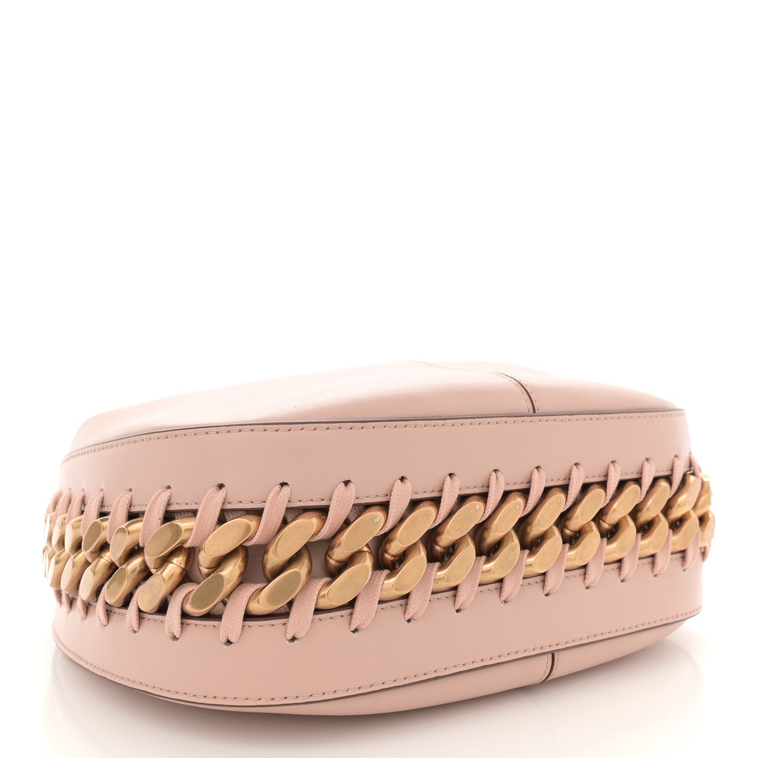 Eco Alter Nappa Frayme Small Zipit Shoulder Bag Blush