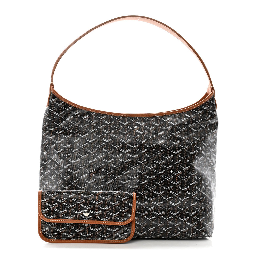 Goyardine Boheme Hobo Black Gold