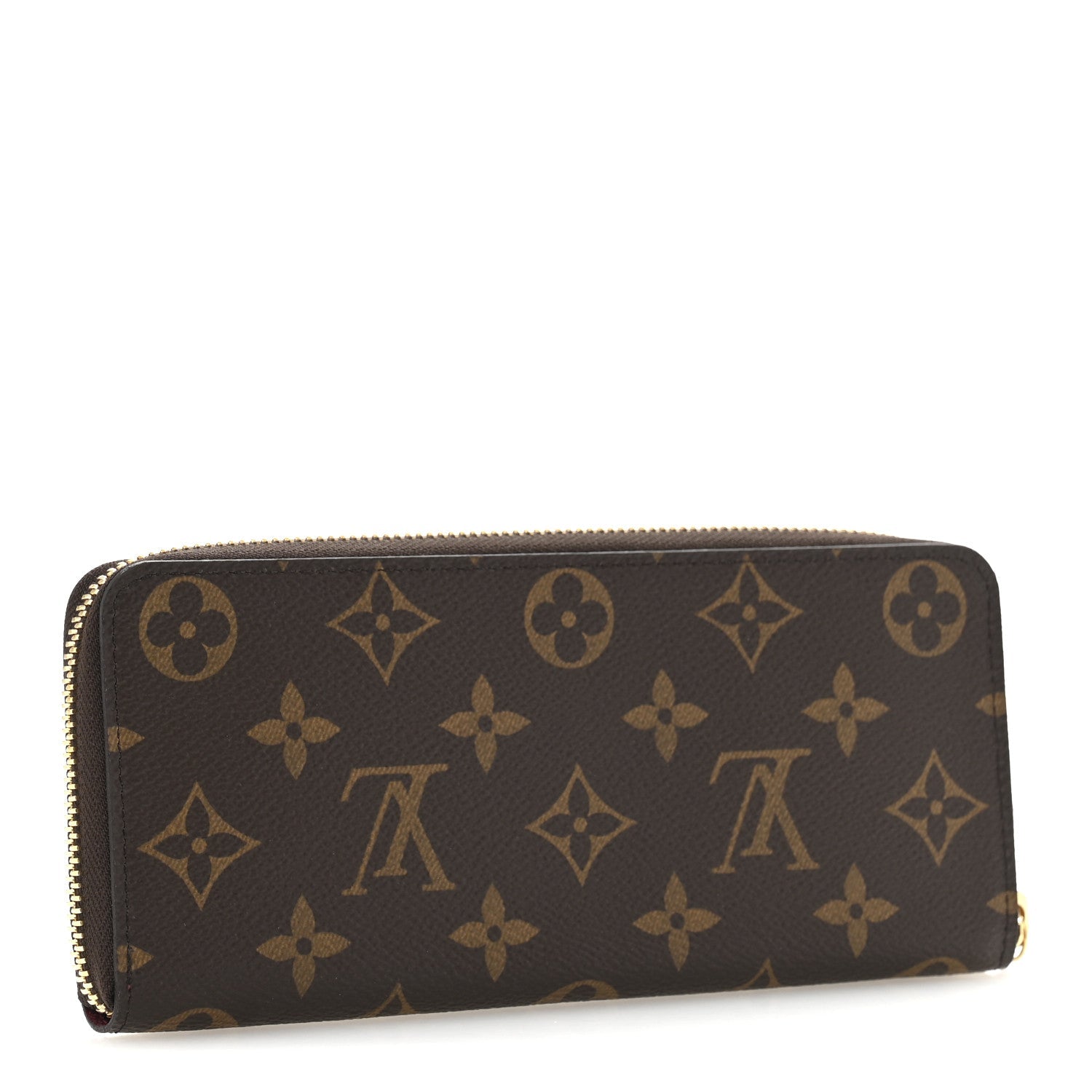 Monogram Clemence Wallet Fuchsia