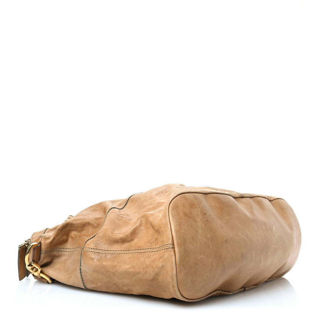Lambskin Large Nightingale Tan