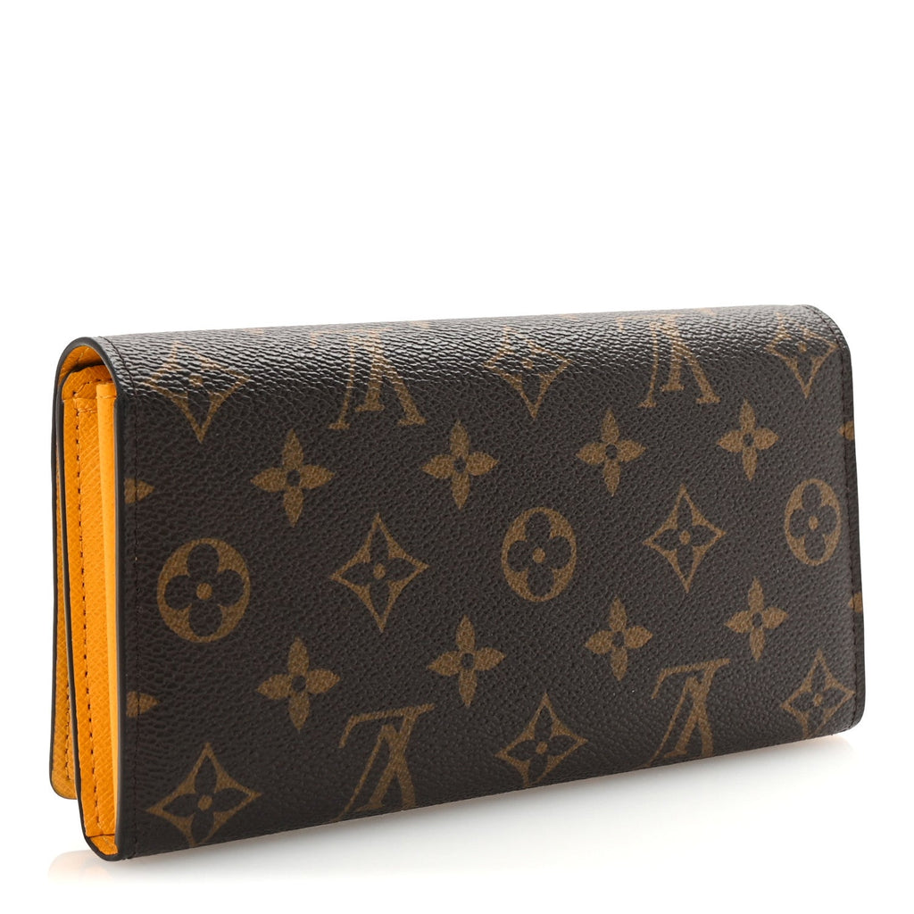 Monogram 2022 Christmas Animation Sarah Wallet Yellow