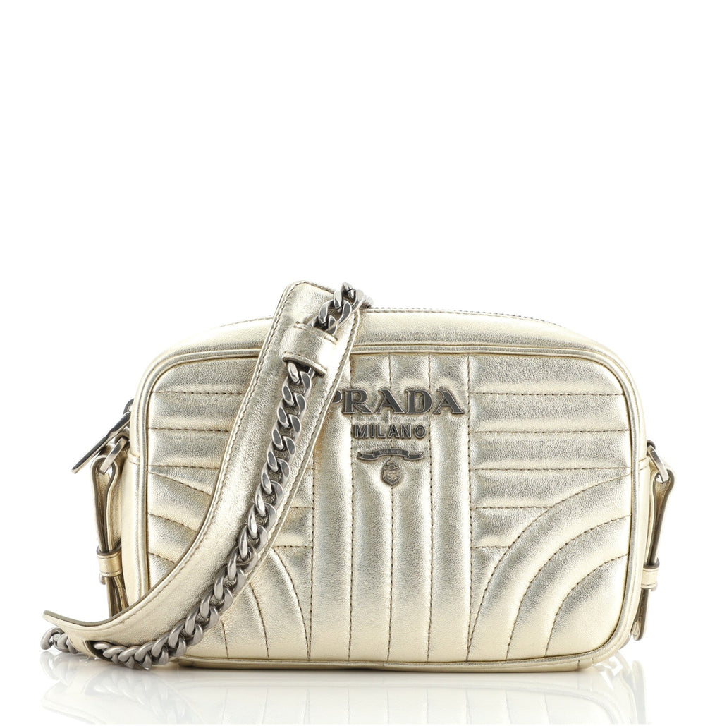 Camera Bag Diagramme Quilted Leather Mini
