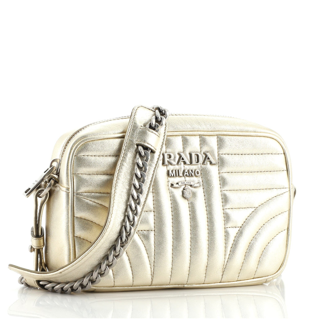 Camera Bag Diagramme Quilted Leather Mini