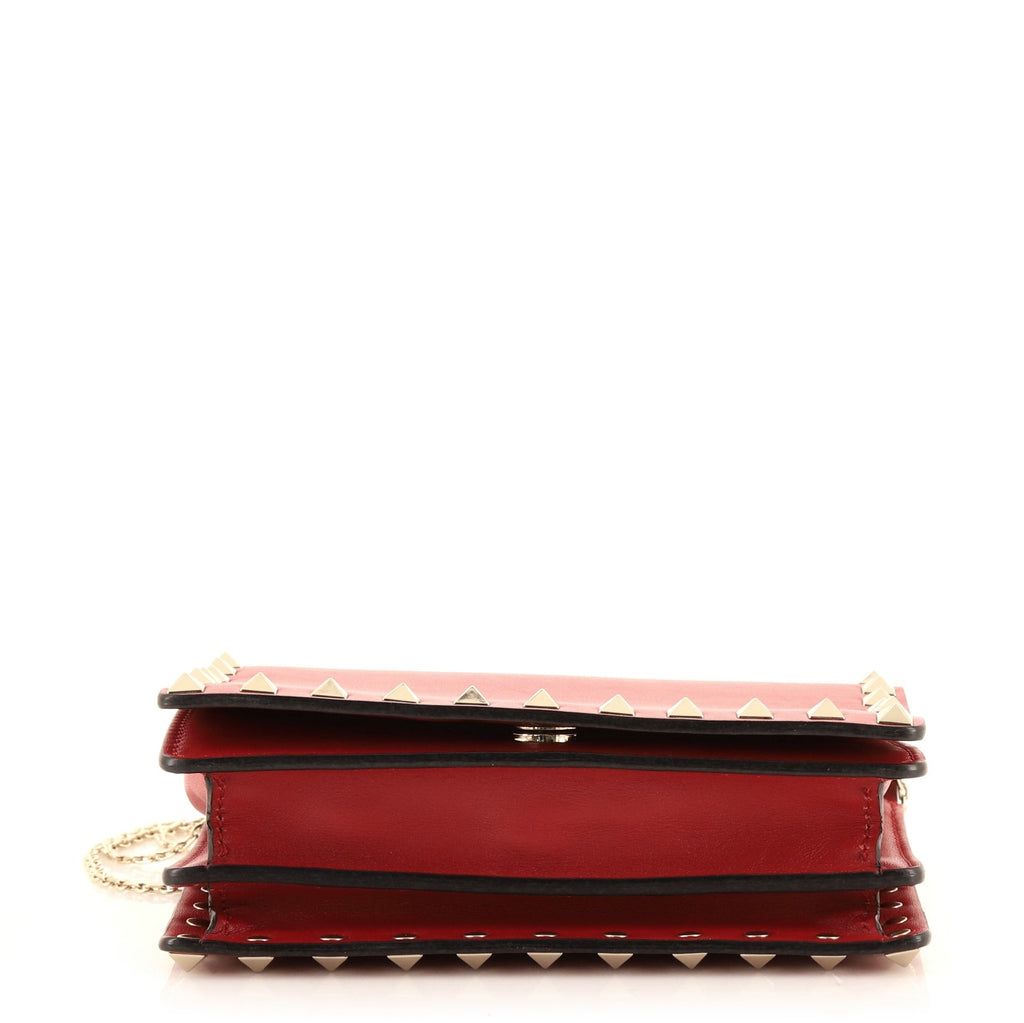 Rockstud Pouch Crossbody Bag Leather Mini