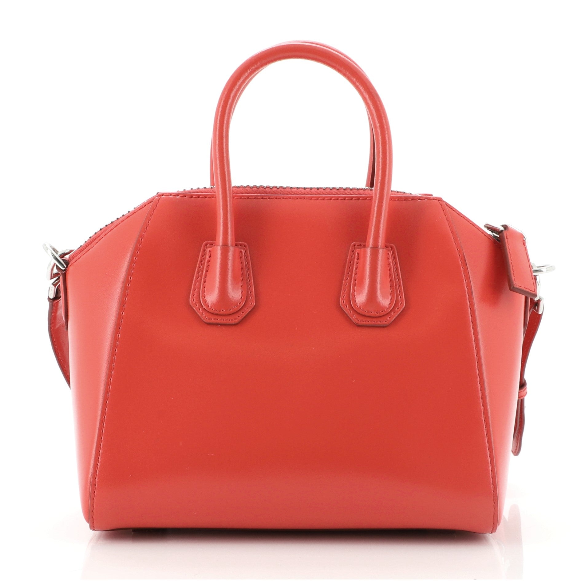 Antigona Bag Glazed Leather Mini