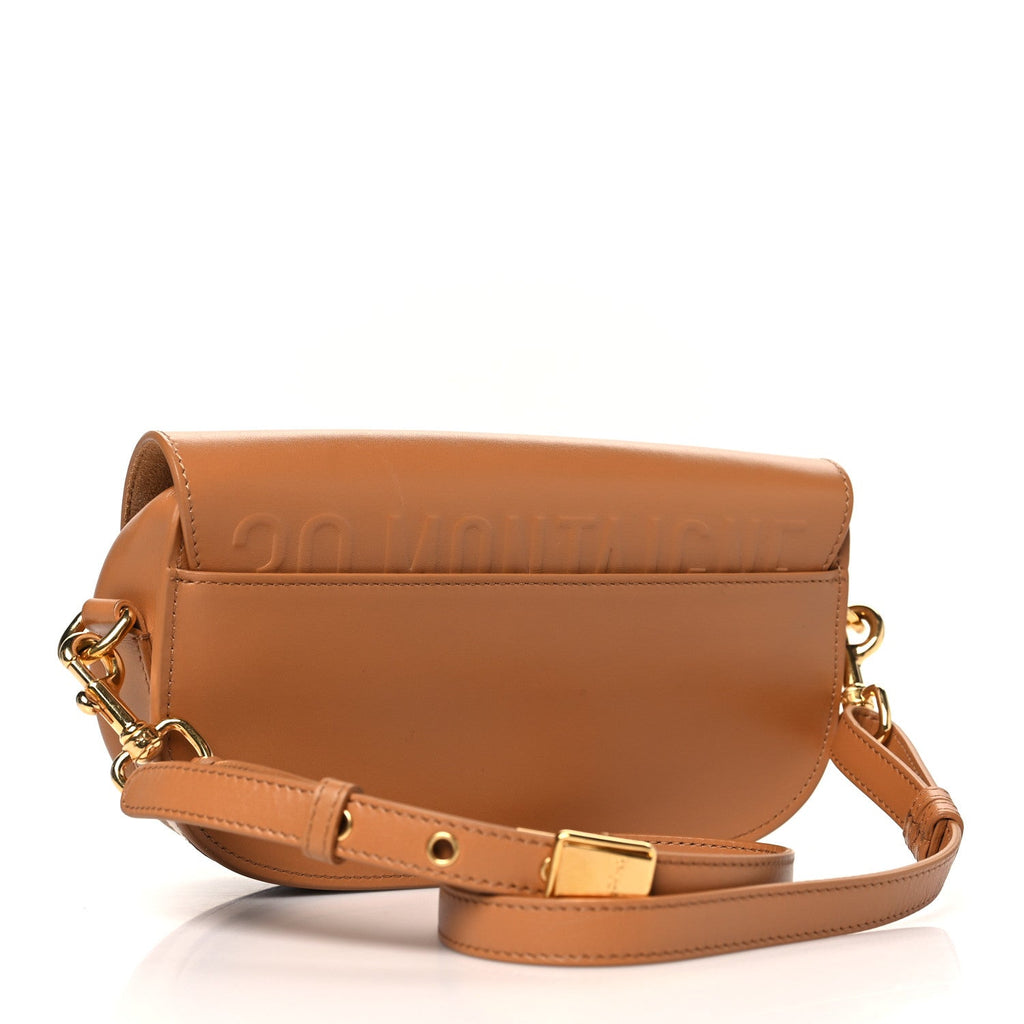 Box Calfskin East West Bobby Bag Cognac