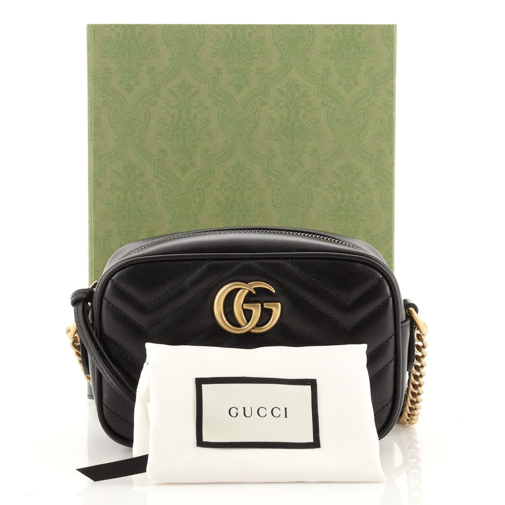 GG Marmont Shoulder Bag Matelasse Leather Mini