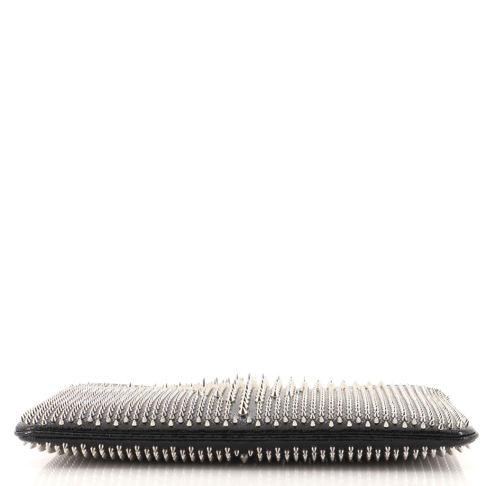 Loubiposh Clutch Spiked Leather