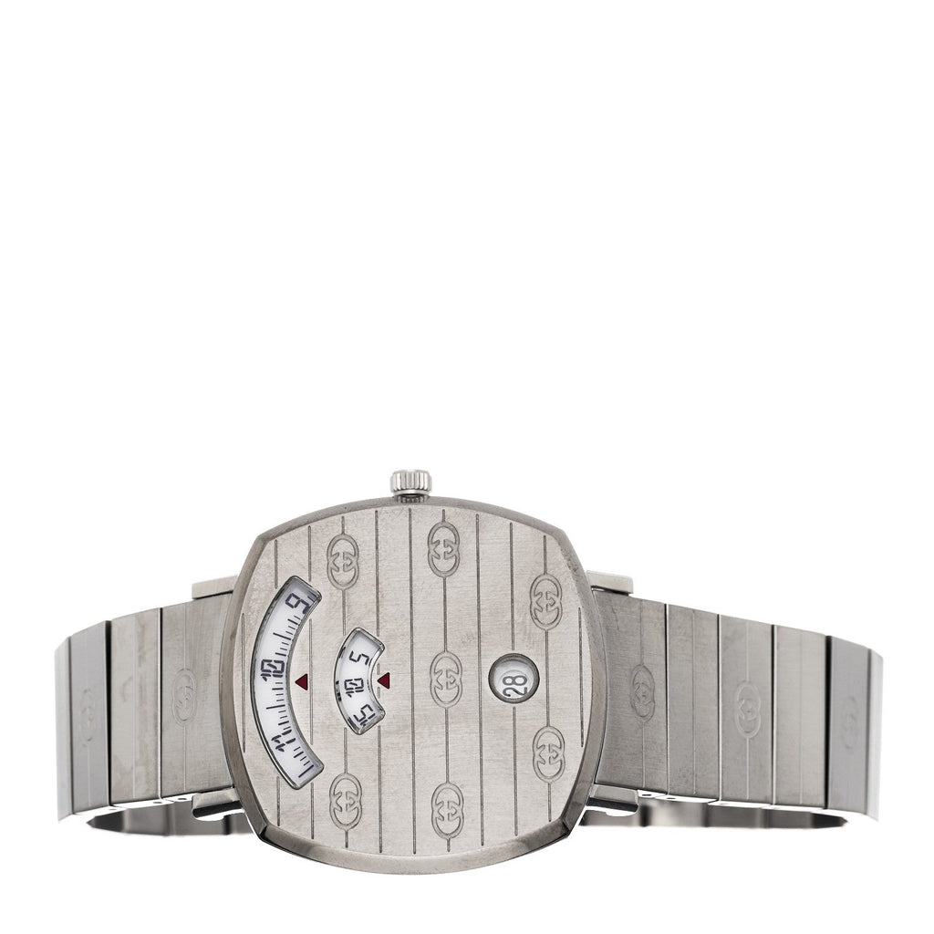 Stainless Steel 35mm Grip Quartz Watch