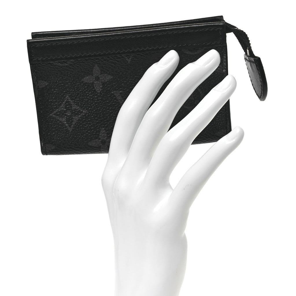 Monogram Eclipse Key Pouch Voyage