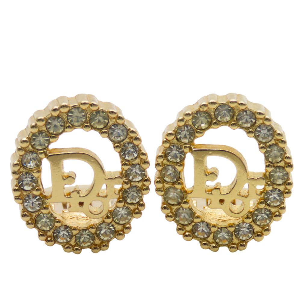 Christian Dior Rhinestone Earrings