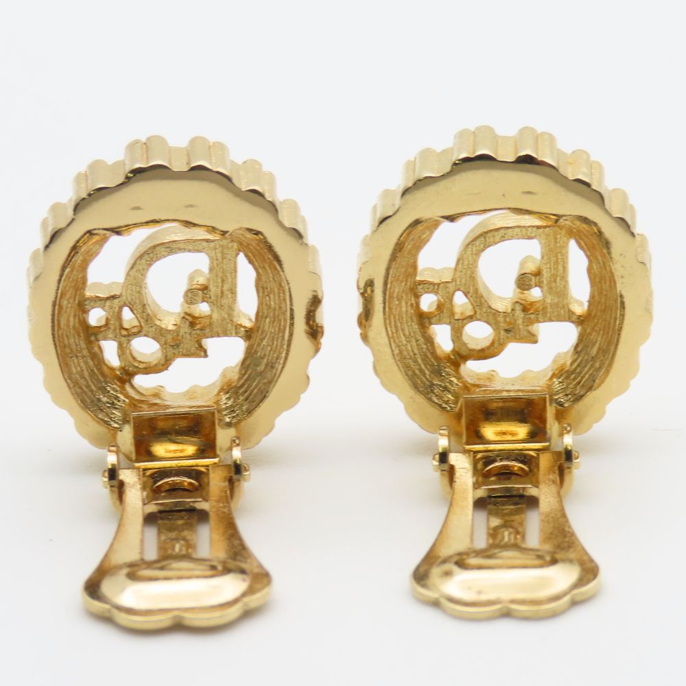 Christian Dior Rhinestone Earrings
