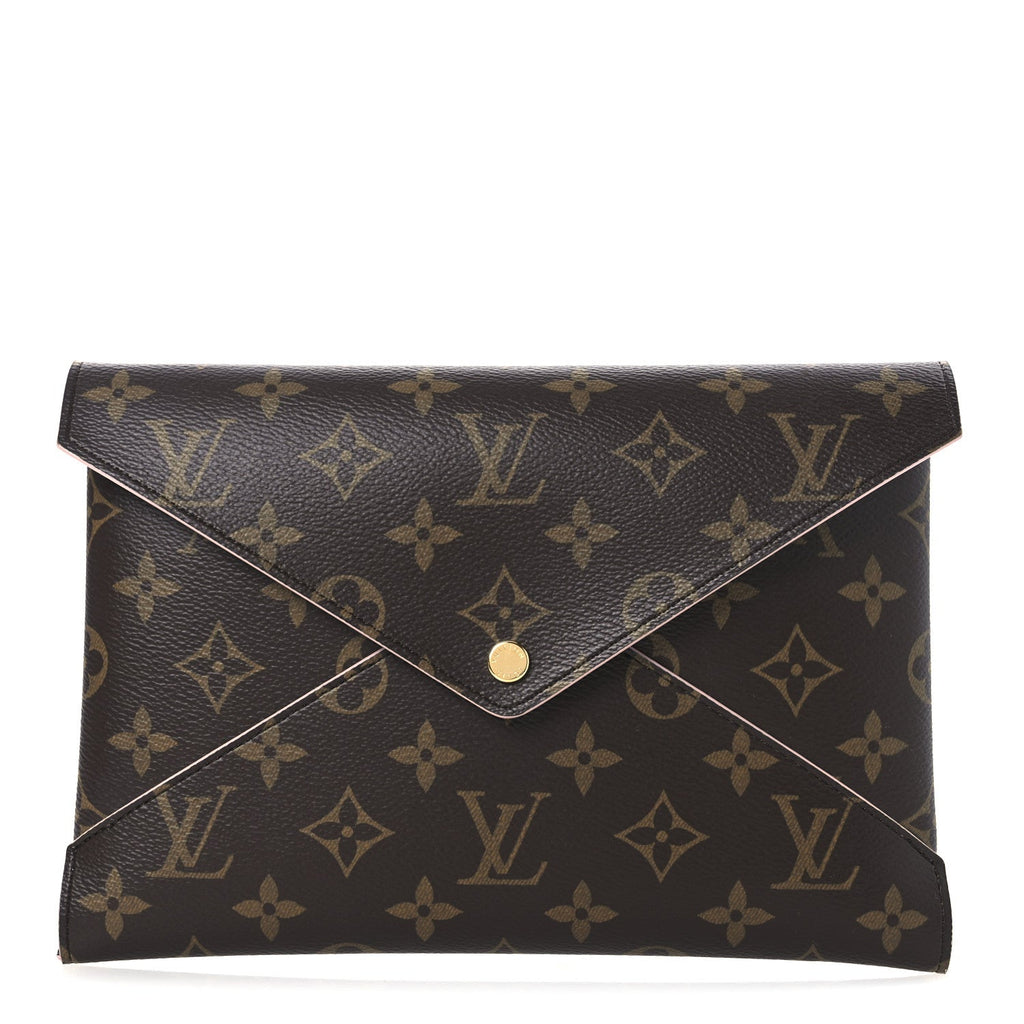 Monogram Large Kirigami Pochette Insert Rose Ballerine