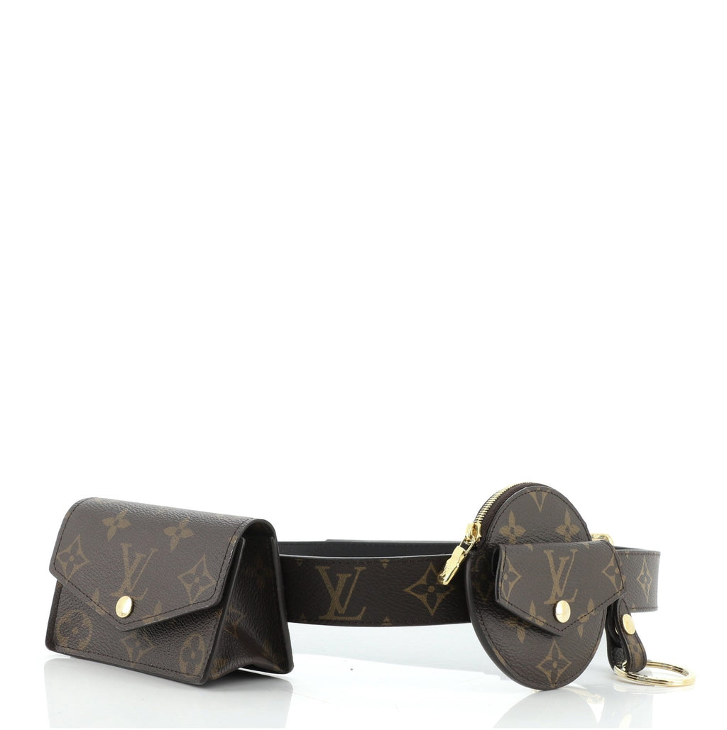 Daily Multi Pocket Belt Monogram Canvas Medium 90