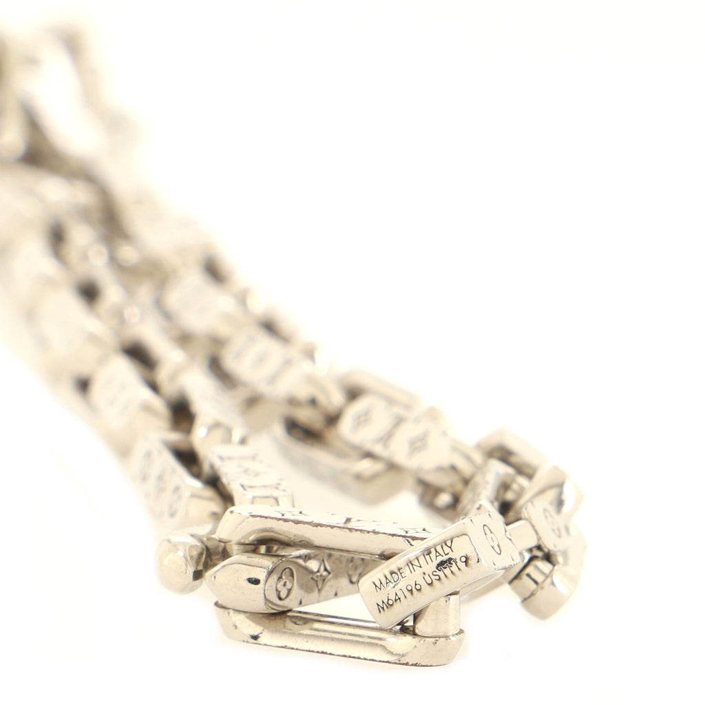 Monogram Chain Necklace Metal