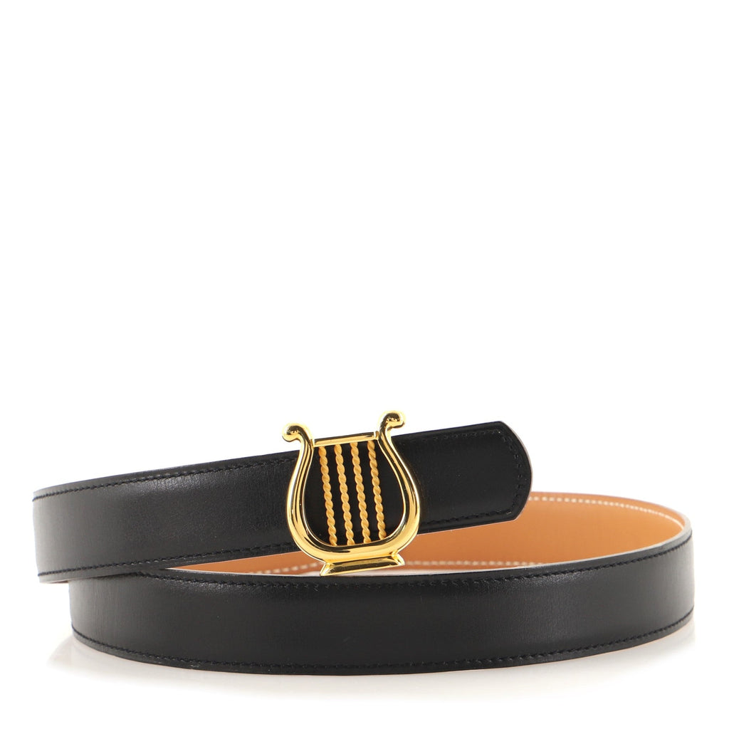 Harp Reversible Belt Leather Thin 70