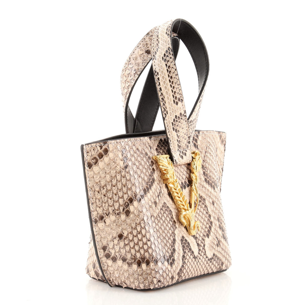 Virtus Bucket Bag Python Mini