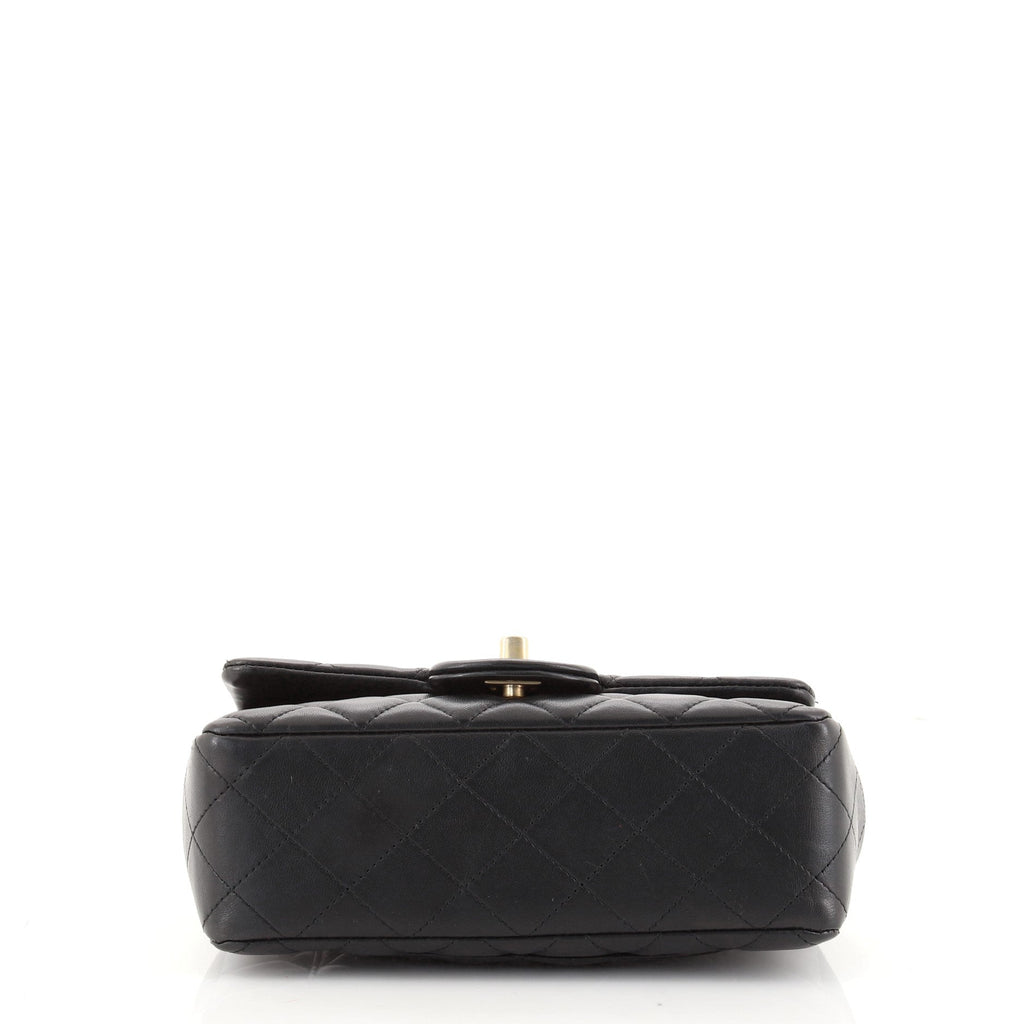 Classic Single Flap Bag Quilted Lambskin Mini