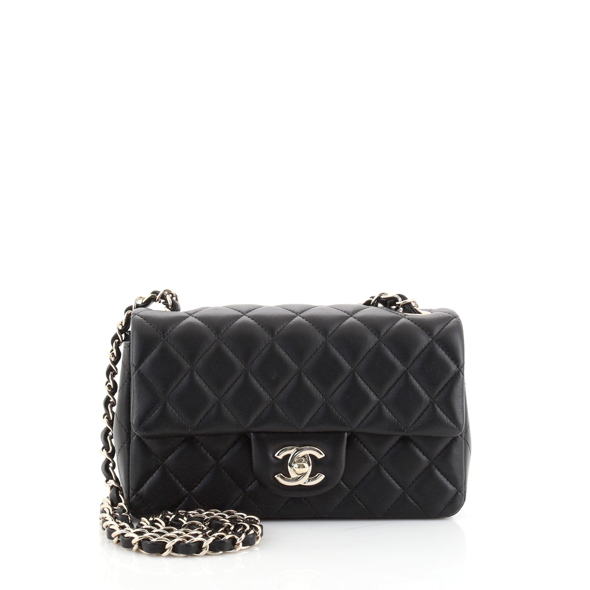 Classic Single Flap Bag Quilted Lambskin Mini