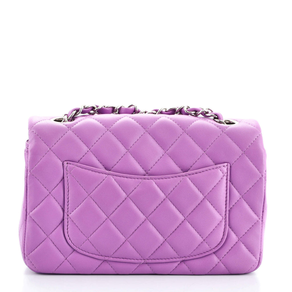 Classic Single Flap Bag Quilted Lambskin Mini
