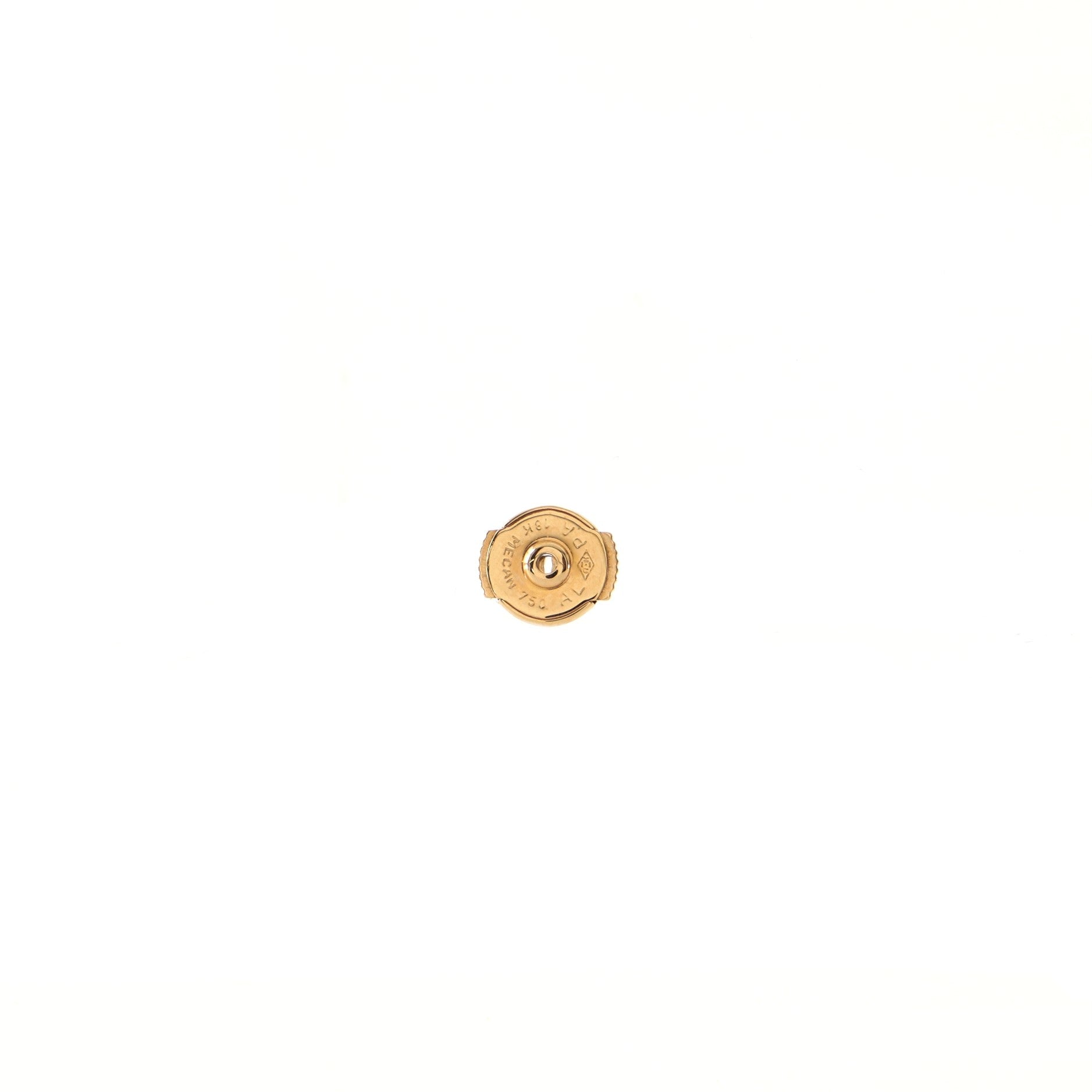 Frivole Stud Earrings 18K Yellow Gold with Diamonds Mini