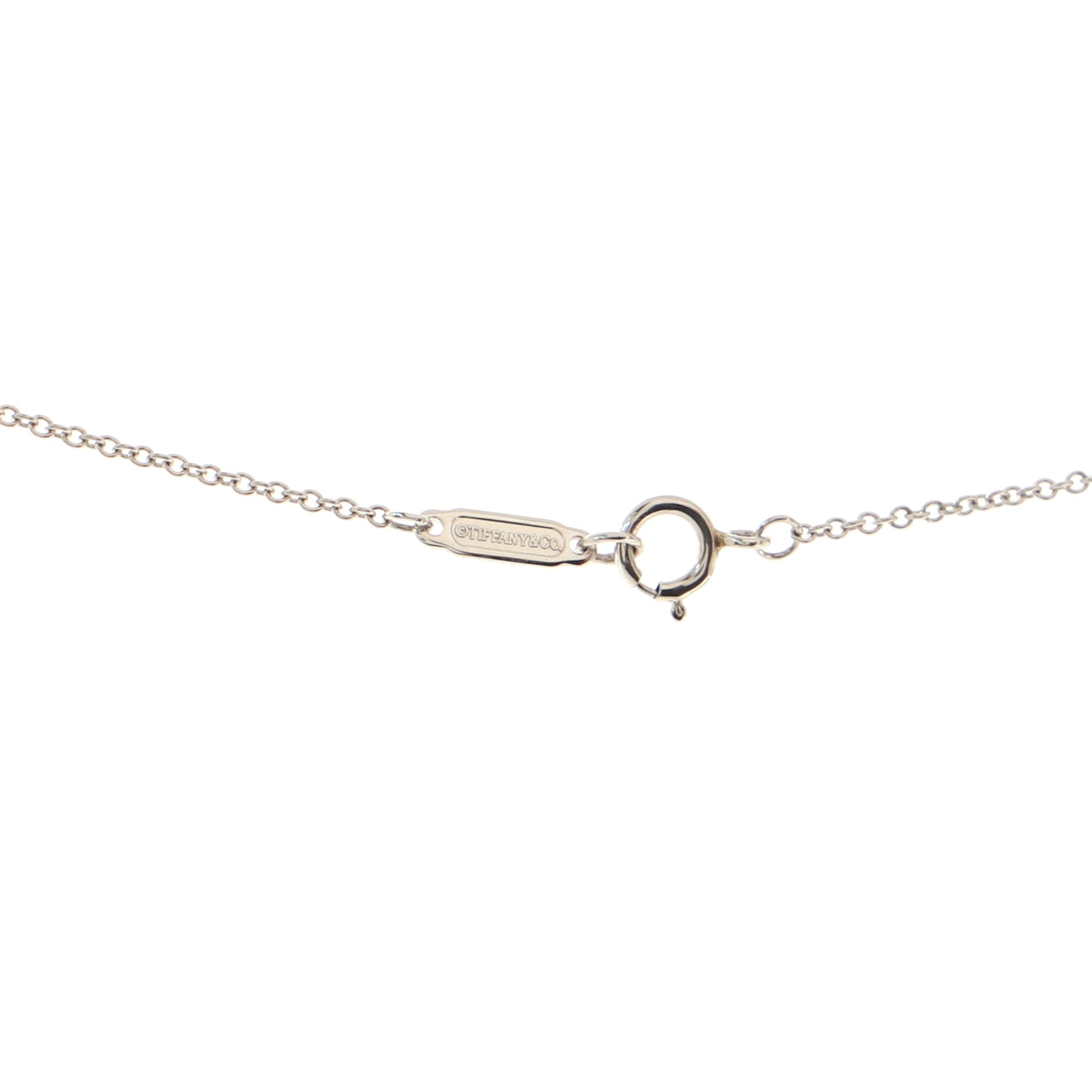 Fleur de Lis Pendant Necklace Platinum and Diamonds Mini