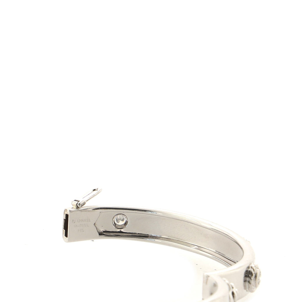 Three Symbols Bracelet 18K White Gold and Diamonds