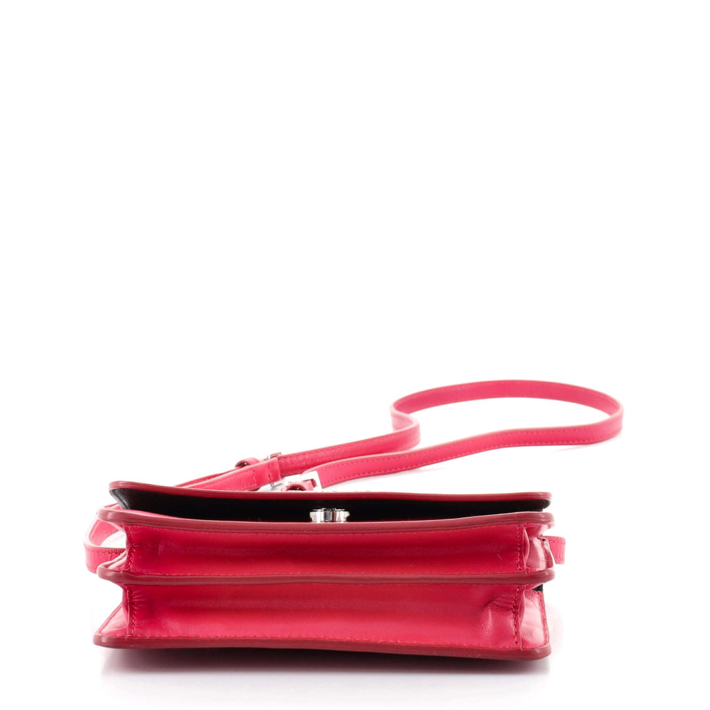 Flap Crossbody Bag Box Calf Mini