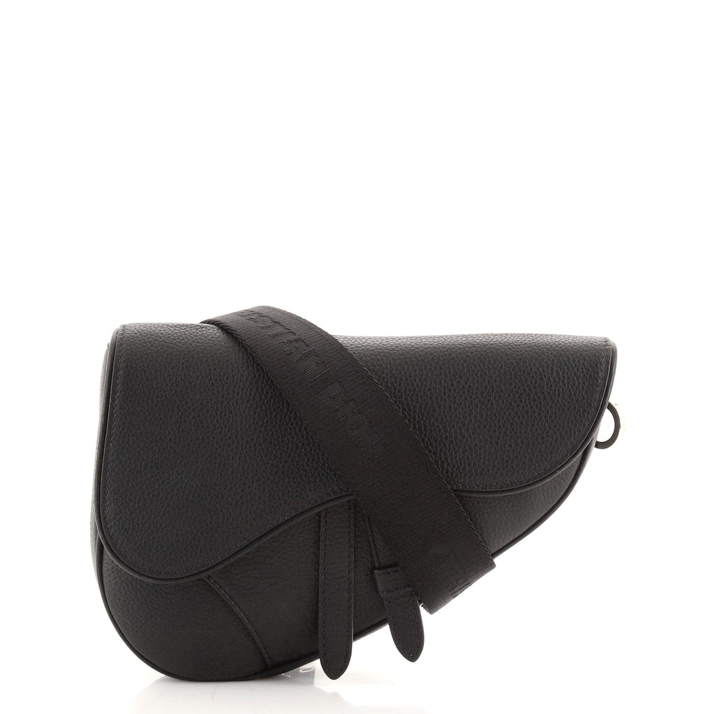 Saddle Crossbody Bag Leather Mini