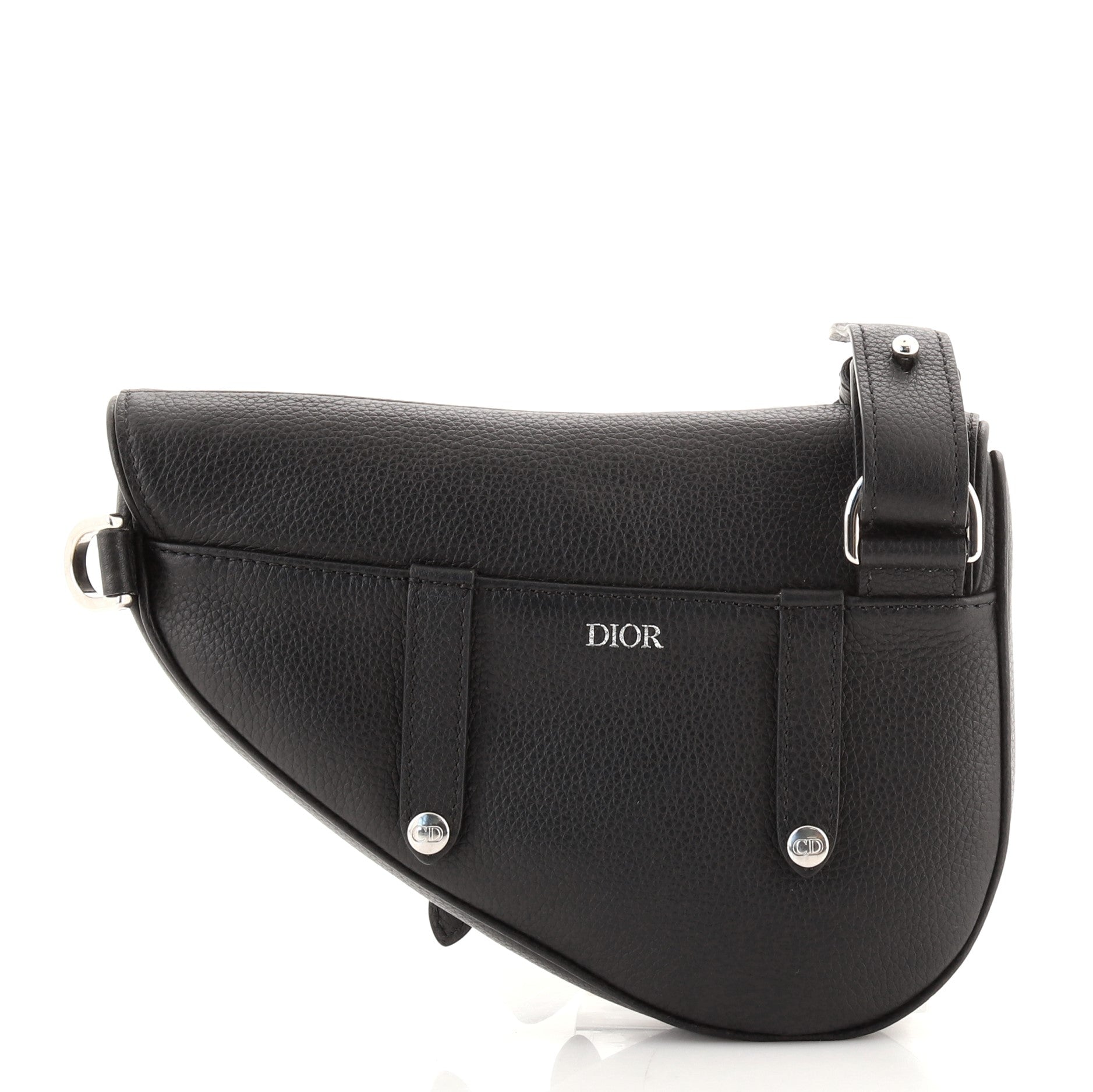 Saddle Crossbody Bag Leather Mini